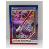 2024 Donruss Red-Blue Foil Pete Crow-Armstrong RC
