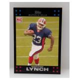 2007 Topps Marshawn Lynch RC #302 Edge