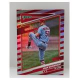 /2021 Donruss Adam Wainwright Red/Silver Foil