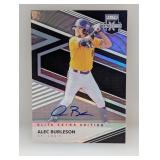 2020 Elite Extra Edition Alec Burleson Autograph
