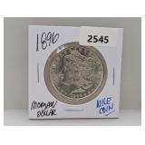 1896 90% Silv Morgan $1 Dollar