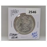 1896 90% Silv Morgan $1 Dollar
