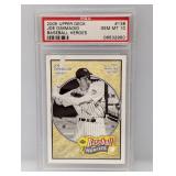 2005 UD BASEBALL HEROES DiMAGGIO HOF PSA 10 /575