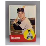 1963 Topps Ed Brinkman SenatorsTough 5th Series C