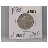 1926 90% Silv Liberty Quarter