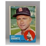 1963 Topps Bobby Shantz CardinalsHi # Series C/E