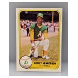 1981 Rickey Henderson Fleer #574