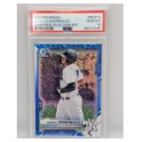 2021 Bowman Ch Dominguez Blue Shim Ref /150 PSA 10