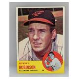 1963 Topps #345 Brooks Robinson HOF Orioles C
