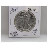2017 1oz .999 Silv Eagle $1 Dollar