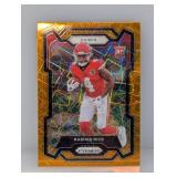 2023 Prizm Orange Laser Rashee Rice Rookie #350