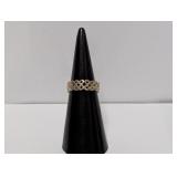 .925 Sterl Celtic Knot Design Toe Ring