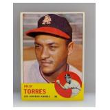 1963 Topps Felix Torres AngelsTough 5th Series