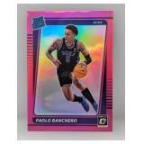 2022 Optic Rated Rookie Pink Foil Pablo Banchero