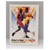 1991 Michael Jordan Magic Johnson Skybox #333