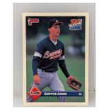 1993 Donruss Rated Rookie Chipper Jones RC #721