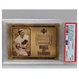 2001 UD HOFrs Jackson Cooperstown Coll Bat PSA 7