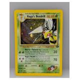 Pokemon 2009 Kogas Beedrill Holo 9 Crease
