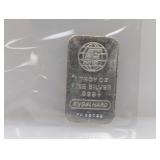 1oz .999 Silv Engelhard Art Bar
