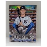 2025 Bowman Chrome Aaron Judge Chamber of Cards