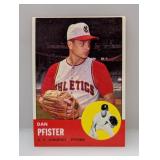 1963 Topps Don Pfister Athletics Hi # Series S