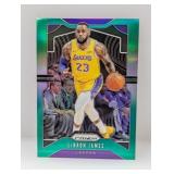 2019-20 Lebron James Panini Prizm Green Prizm #129