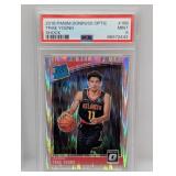 2018 Optic Trae Young RC #198 Shock PSA 9