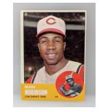 1963 Topps #400 Frank Robinson HOF Reds C