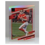 2021 Clearly Donruss Patrick Mahomes II #21 7/25