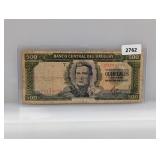 Uruguay 500 Pesos Banco Central Note