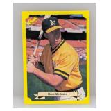 1987 Classic Travel Update Green Backs McGwire RC