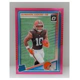 2025 Optic Quinshon Judkins RC #330 RRC Pink Prizm