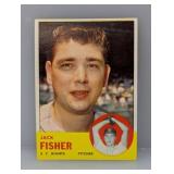 1963 Topps #474 Jack Fisher GiantsTough 5th Series