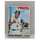 1970 Topps Baseball Willie Stargell HOF Surface