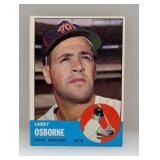 1963 Topps #514 Larry Osborn Senators Hi # C/E/S