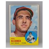 1963 Topps #563 Mike McCormick Orioles Hi # Series