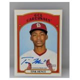 2021 Topps Heritage Tink Hence Autograph