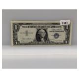 1957-B $1 Dollar Silver Certificate