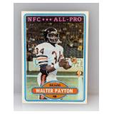 1980 Topps #160 Walter Payton HOF Stain