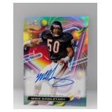 2024 Singletary Topps Chrome Cosmic Ref Auto Var