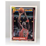 1992-93 Michael Jordan Topps 50 Point Club #205