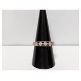 .925 Sterl Clear Stone Avon Ring Sz 9