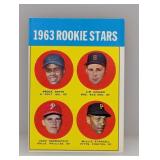 1963 Topps Willie Stargell RC HOF Hi # Series C