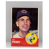 1963 Topps #535 Jim Perry Twins Hi # Series C