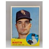1963 Topps #499 J.C. Martin White Sox S