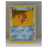 Pokï¿½mon 1999 Shadowless Staryu 65