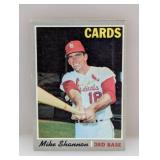 1970 Topps Baseball Mike Shannon Tuff High Number