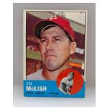 1963 Topps Cal McLish Phillies Hi # Series C/E