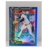 2025 Topps Bobby Witt Jr #H100 Blue Foil