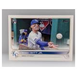 2022 Topps Bobby Witt Jr Rookie #187